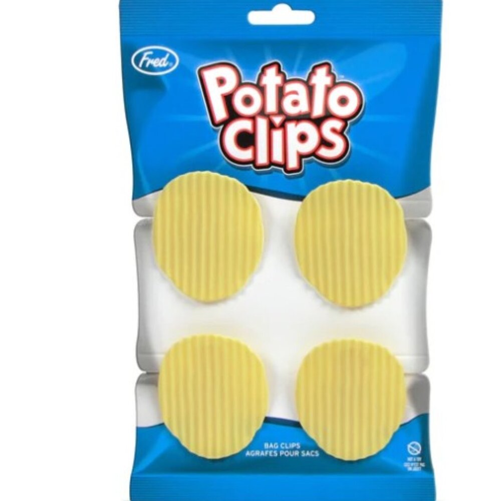 Fred & Friends Potato Chip Clips -4pc